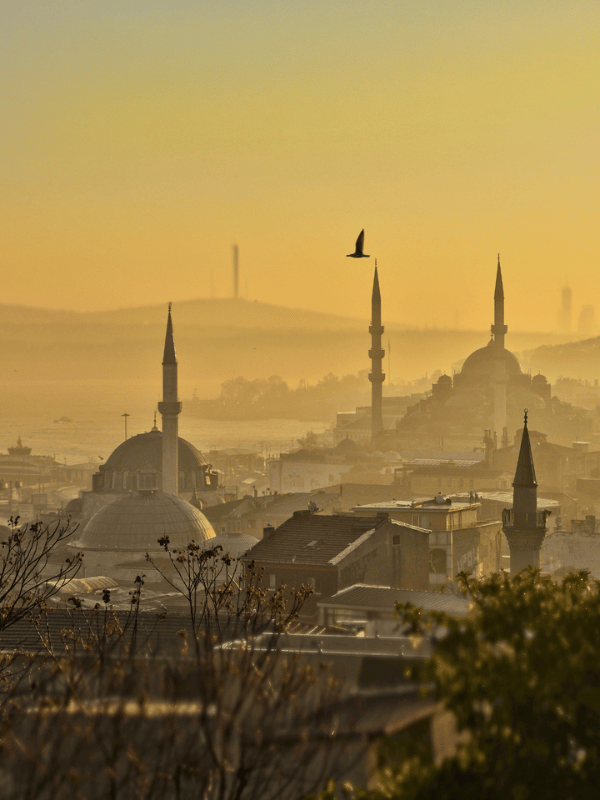 A view of Istanbul